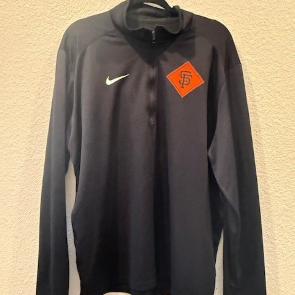 SF Giants Nike Dri-Fit 1/2 Zip pullover Unisex XXL
